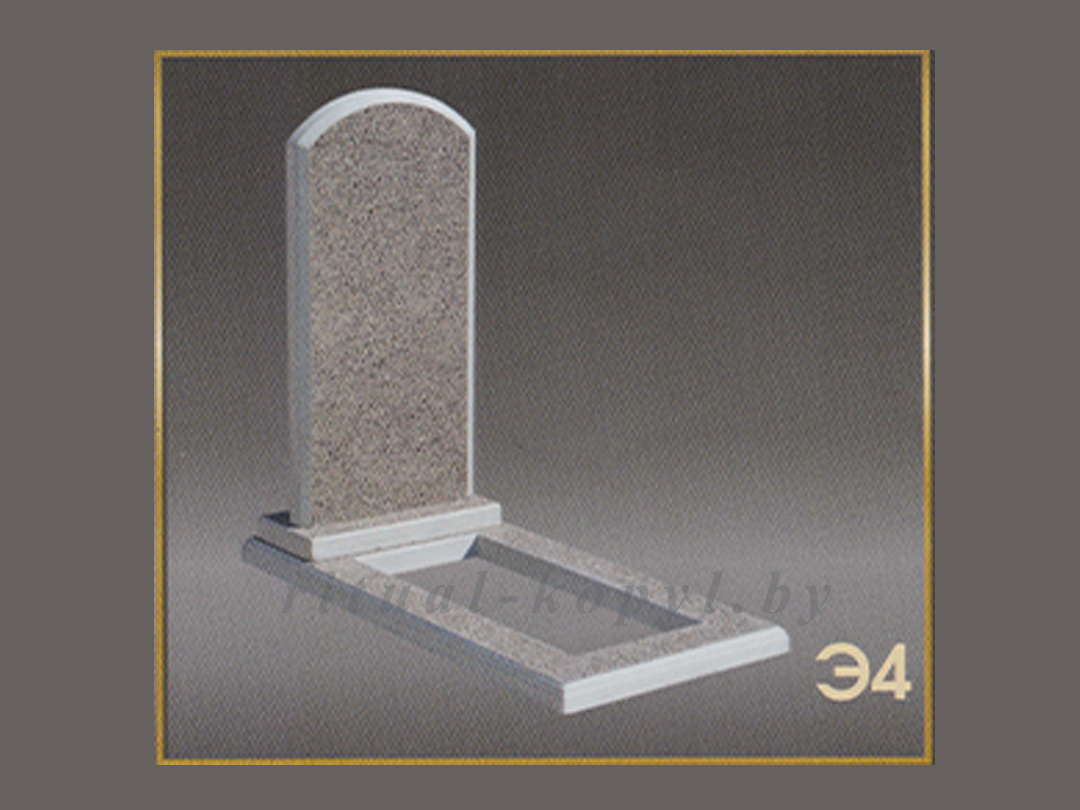 Бюджетный памятник из гранитно-мраморной крошки